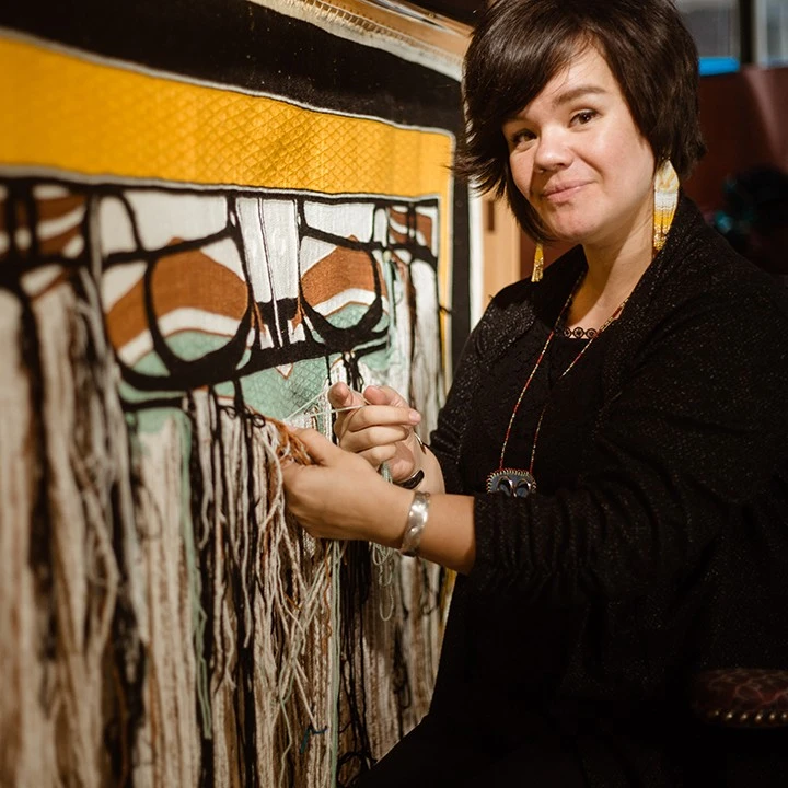 Chatter Marks EP 55 Traditional Chilkat weaving with Lily Hope